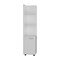 Tuhome Malibu Freestanding Linen Cabinet, 2-Doors, Open Shelves, White MLB8979 - alternate 4
